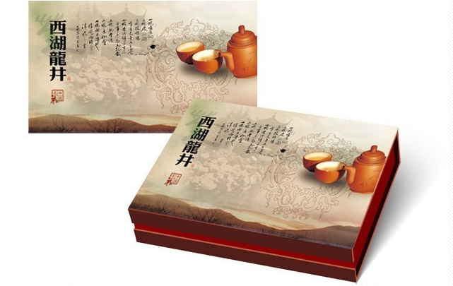 西湖龍井茶葉包裝案例！